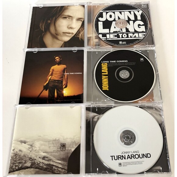 Jonny Lang 3 CD Lot. Lie To Me, Long Time Coming, Turn Around: A&M Records. - Picture 3 of 3